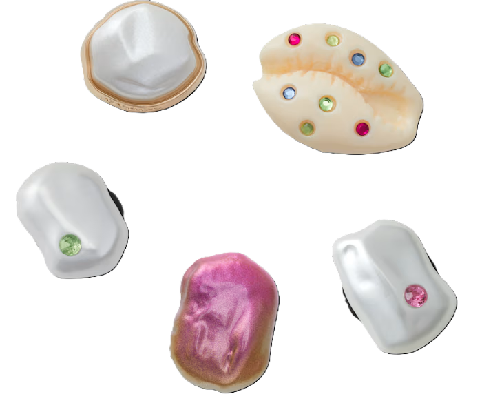Jibbitz Baroque Pearl 5 pack