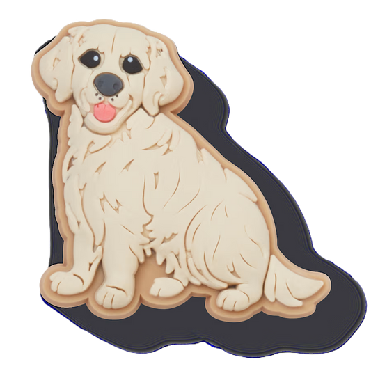 Jibbitz Golden Doodle Puppy