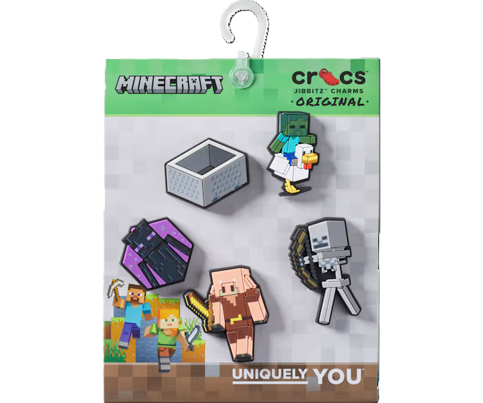 Jibbitz Minecraft 5 pack