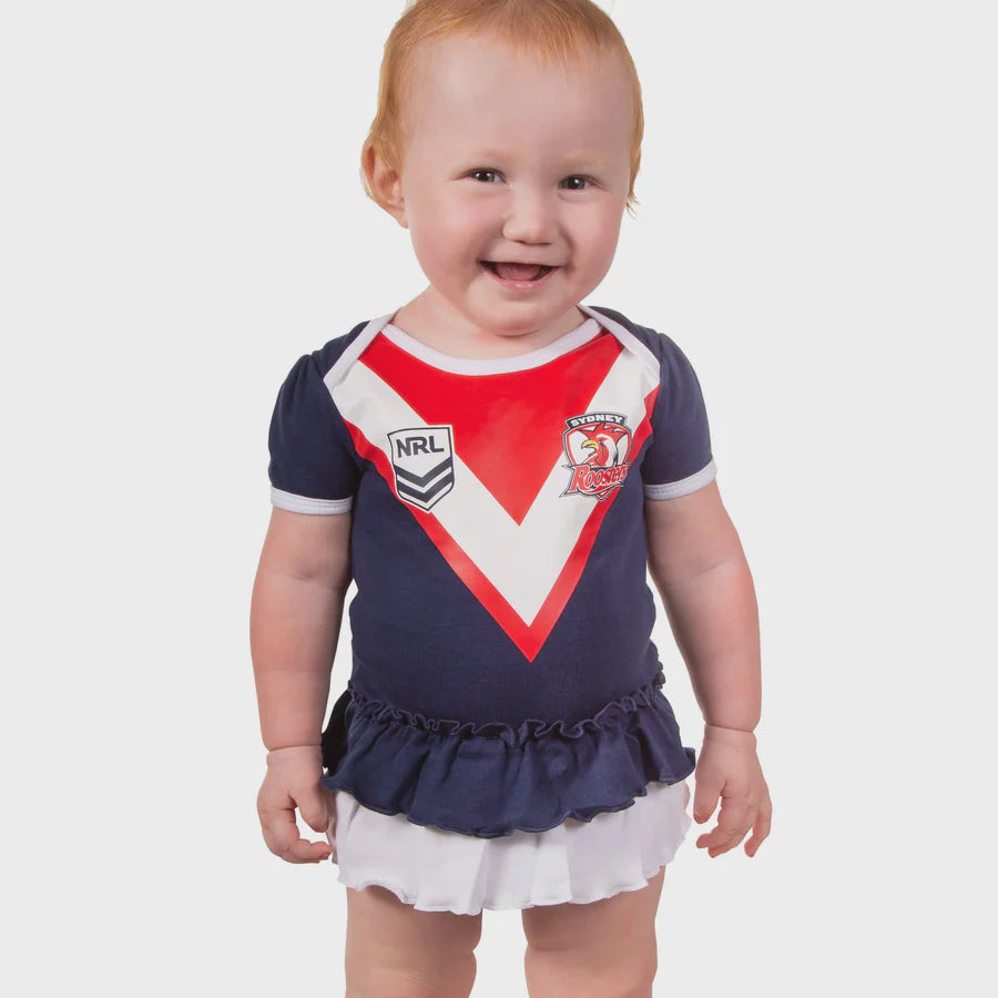 Roosters Girls Footysuit