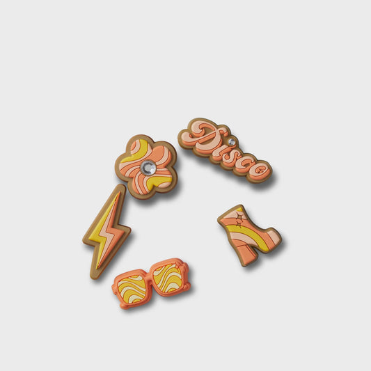 Jibbitz Groovy Disco - 5 pack