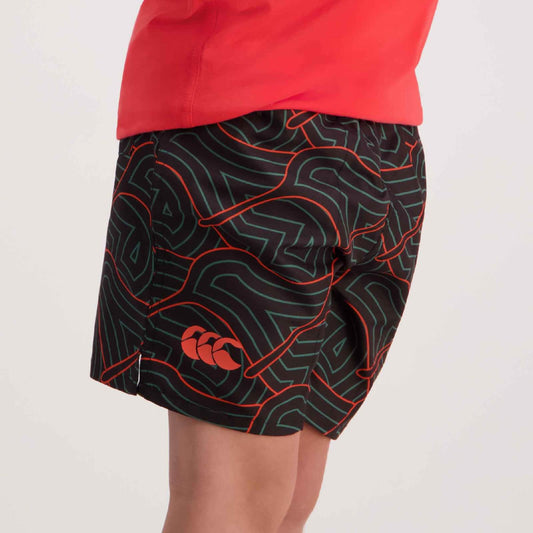 AOP Swim Tactic Kids Short - sea pine