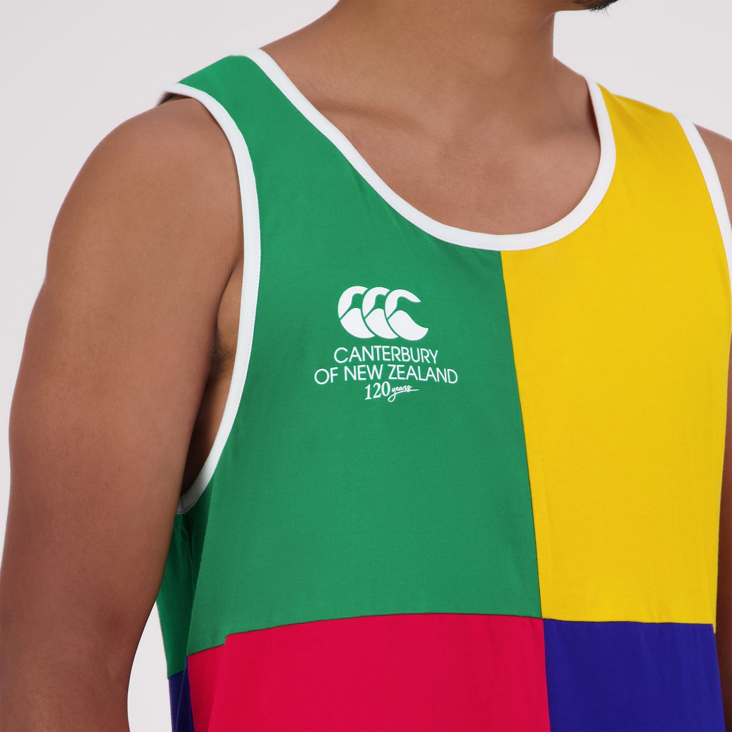 Harlequin Block Singlet 120 years H1 24