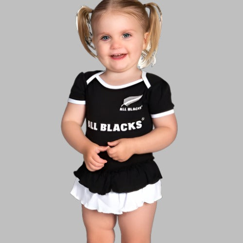 All Blacks Girls Footysuit