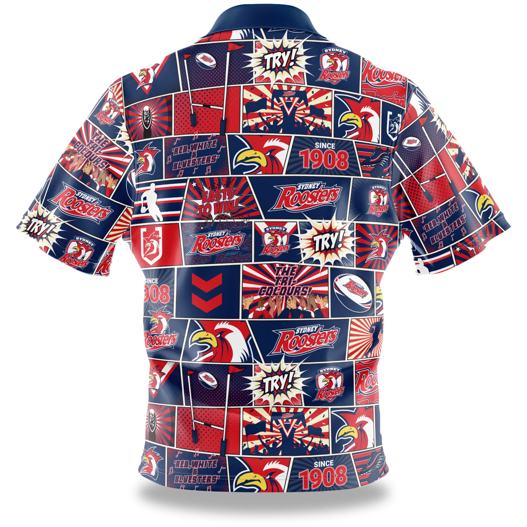 Roosters Fanatics Shirt - The Rugby Shop Darwin