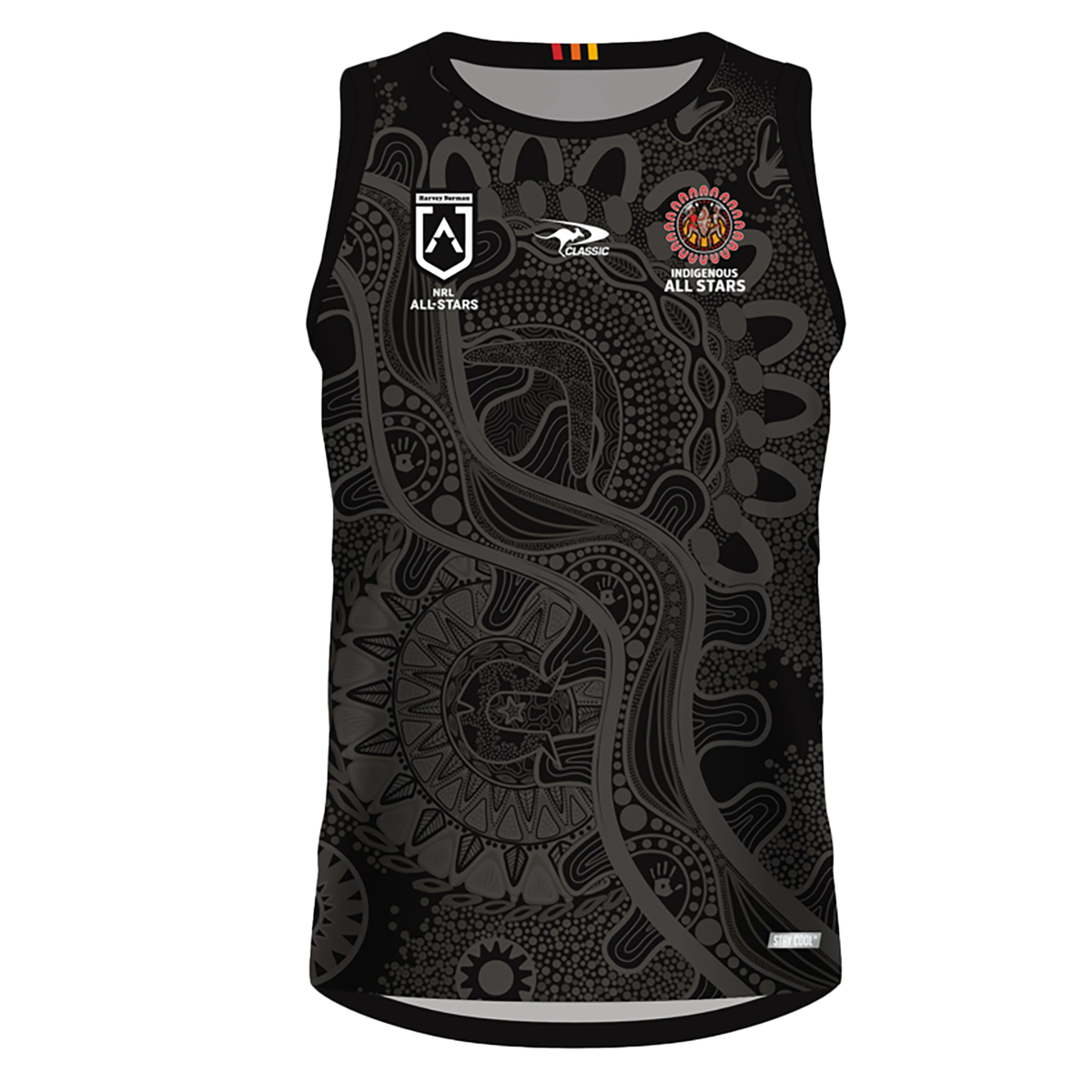 All Stars Indigenous Training Singlet 2024