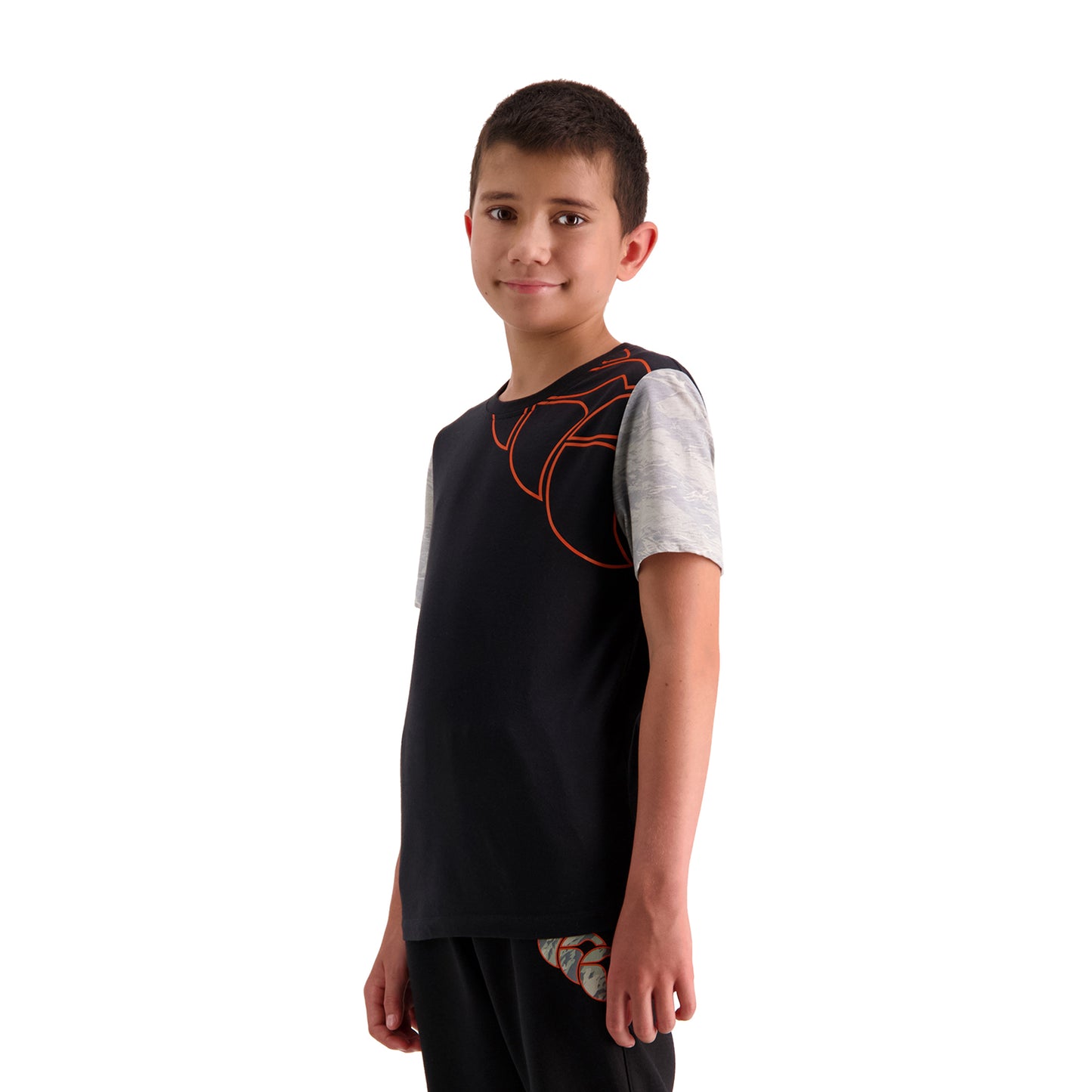 Militia Contrast Kids Tee H2 22 - The Rugby Shop Darwin