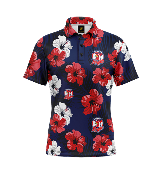 Roosters Aloha Golf Polo