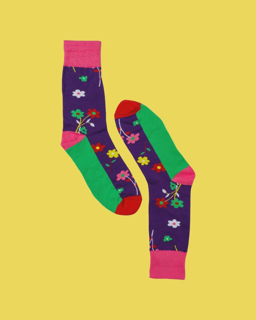 Sock-it Up Socks - Flower shower - The Rugby Shop Darwin