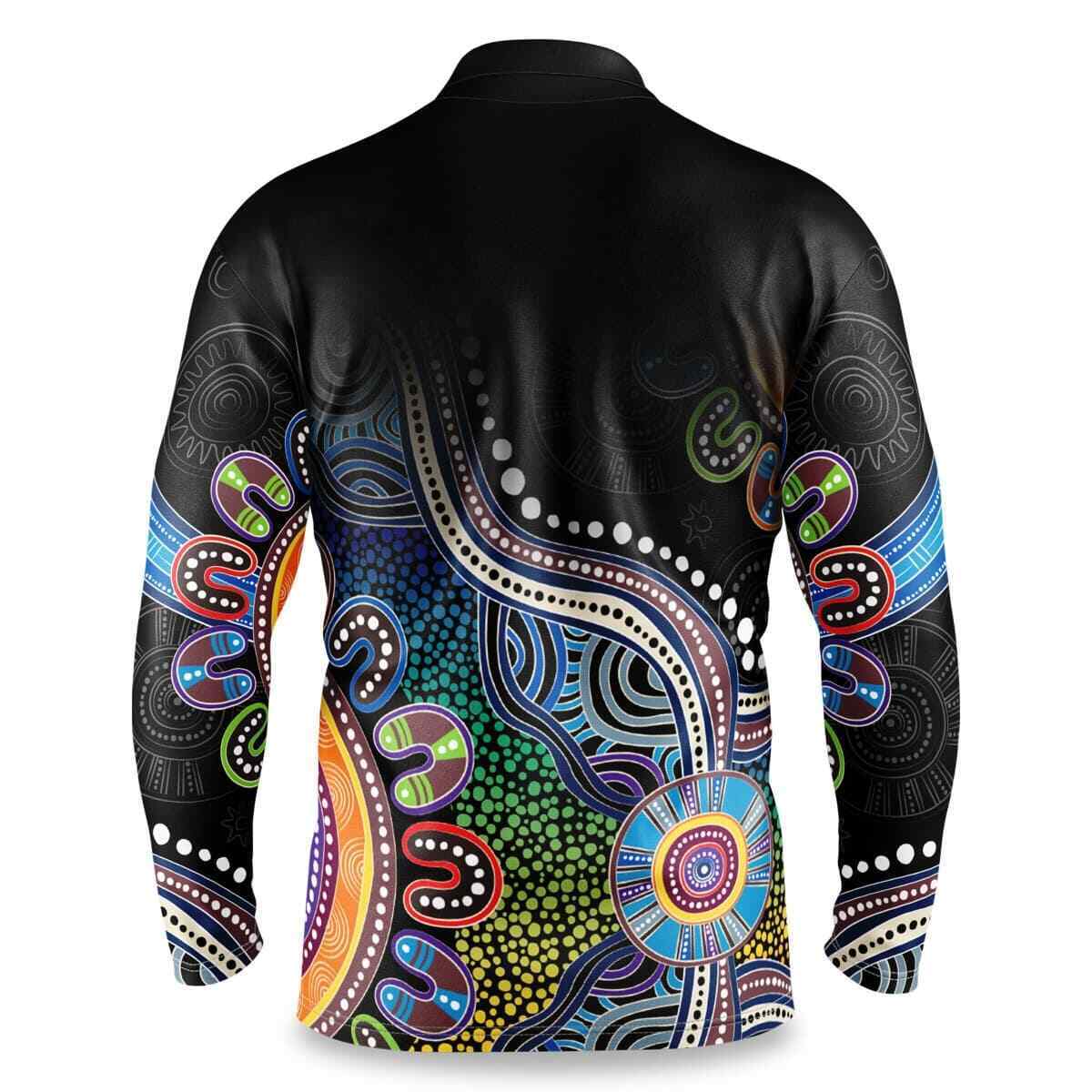 All Stars Indigenous Fishing Shirt 23 - The Rugby Shop Darwin
