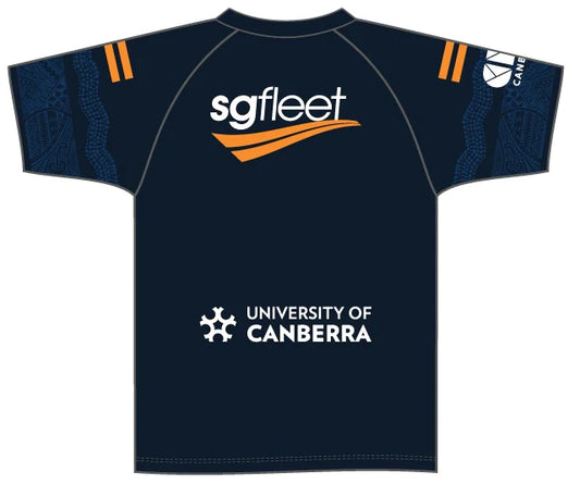 Brumbies Navy Training Tee 23 - The Rugby Shop Darwin