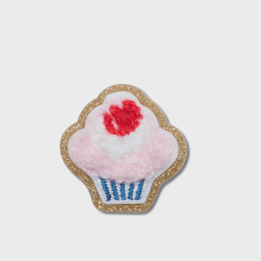 Jibbitz Patchwork Pink Cupcake