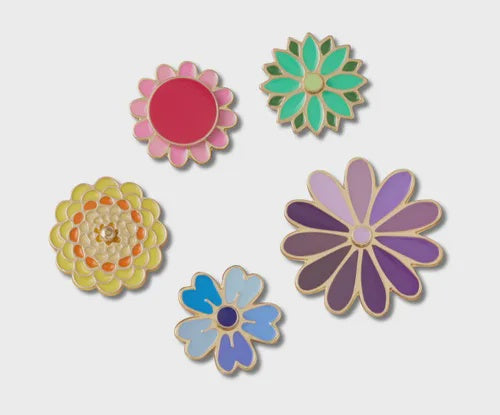 Jibbitz Floral Spin - 5 pack