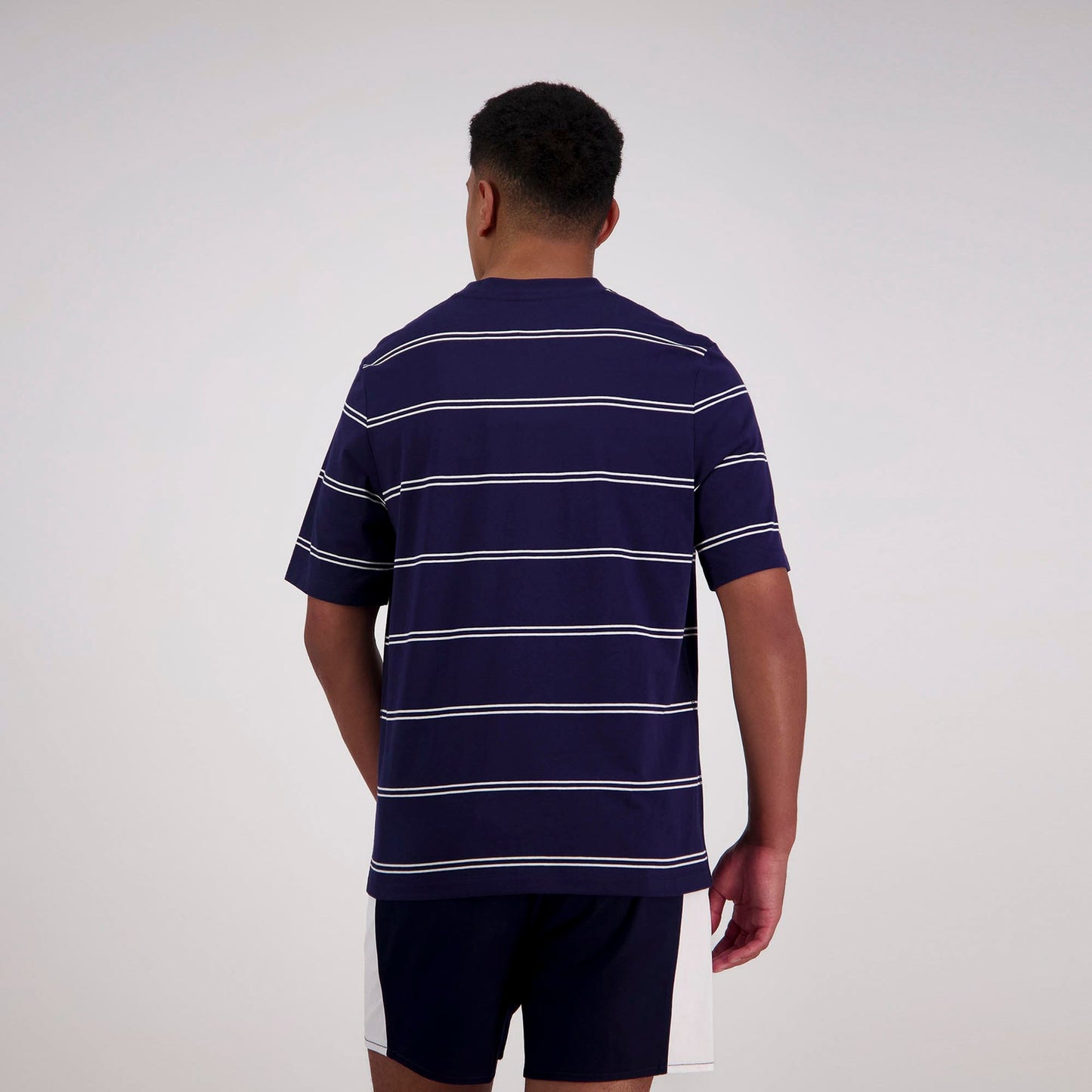 Fundamentals Yarn Dye Tee H1 24 - navy