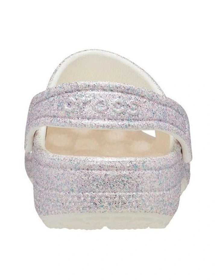 Classic Glitter Clog Toddler - mystique glitter