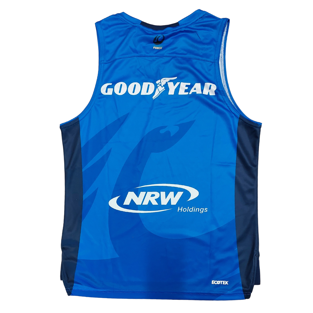 Western Force Training Singlet 2025 - blue