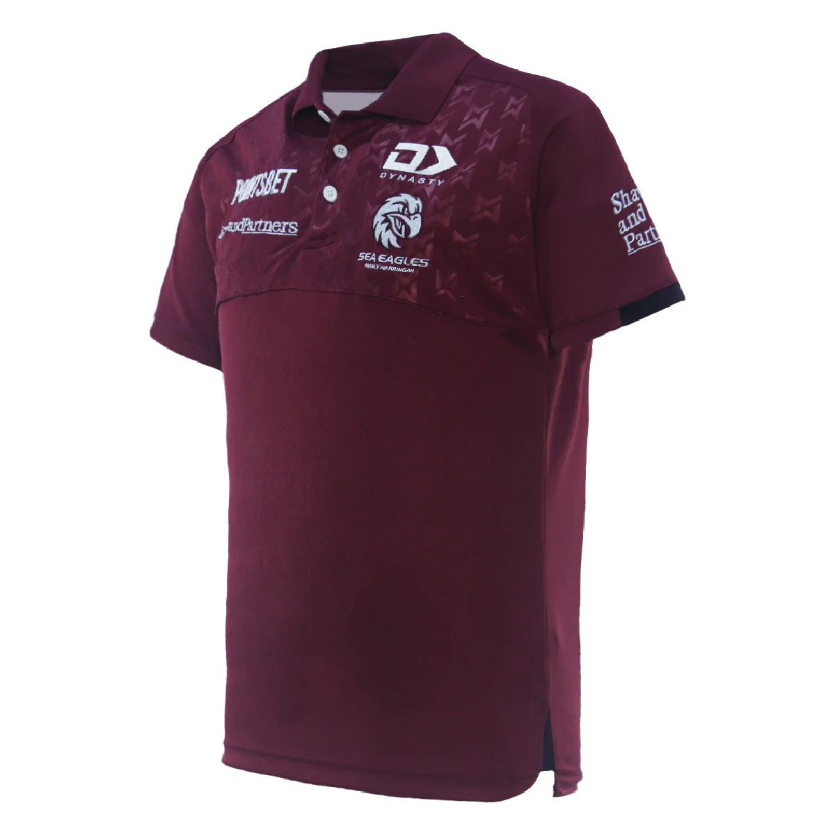 Sea Eagles Media Polo 2024 - maroon