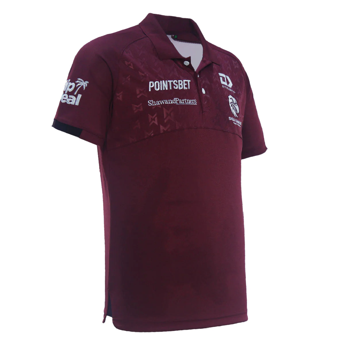 Sea Eagles Media Polo 2024 - maroon