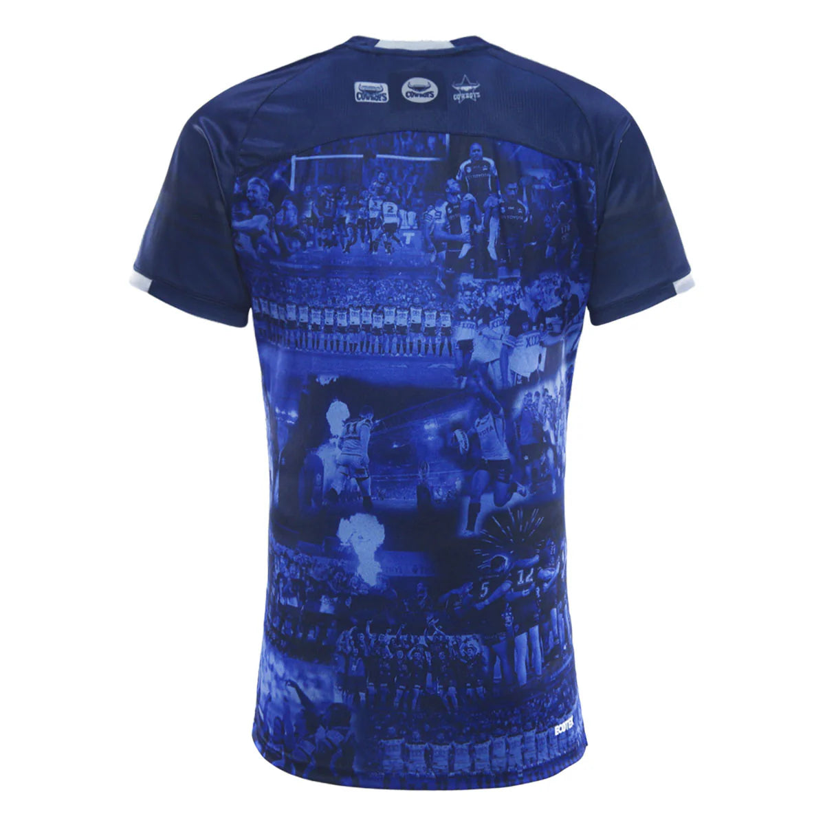 NRL Cowboys Warm Up Tee 2025 navy The Rugby Shop Darwin