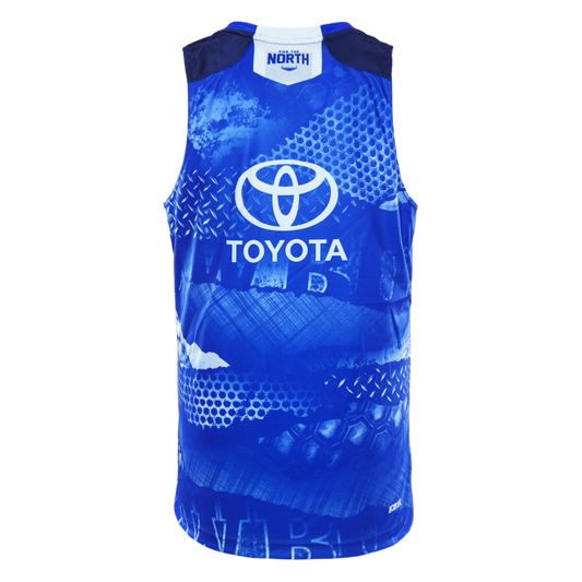 Cowboys Training Singlet 2026 - blue