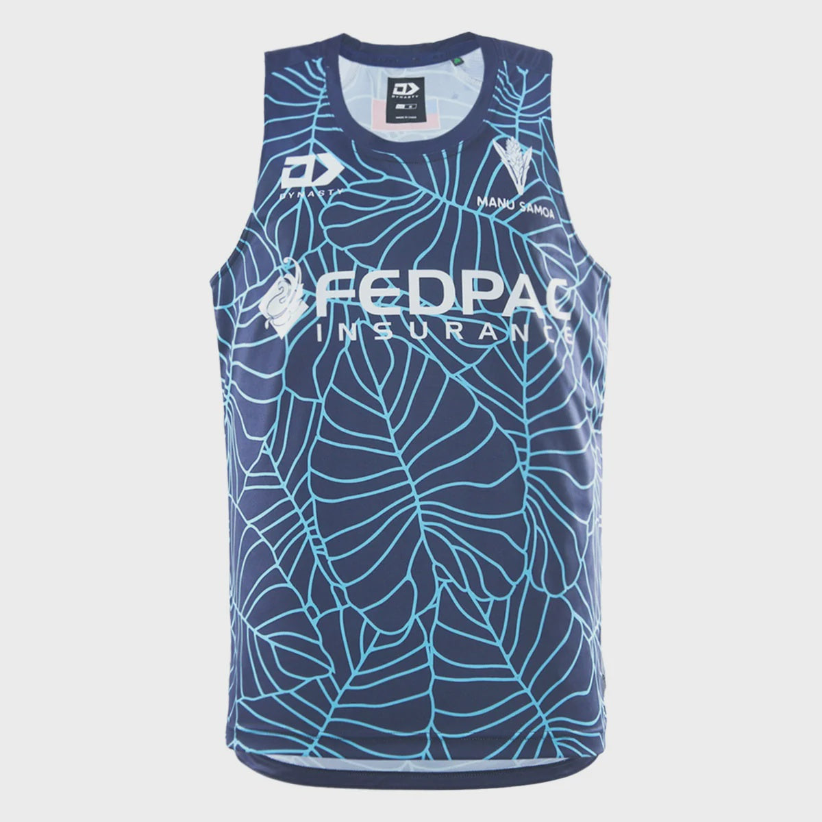 Manu Samoa Training Singlet 2026 - navy