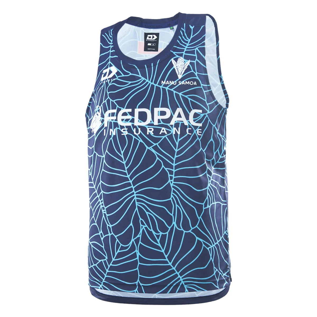 Manu Samoa Training Singlet 2026 - navy