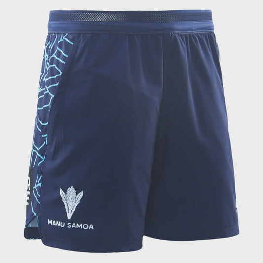 Manu Samoa Gym Short 2026 - navy