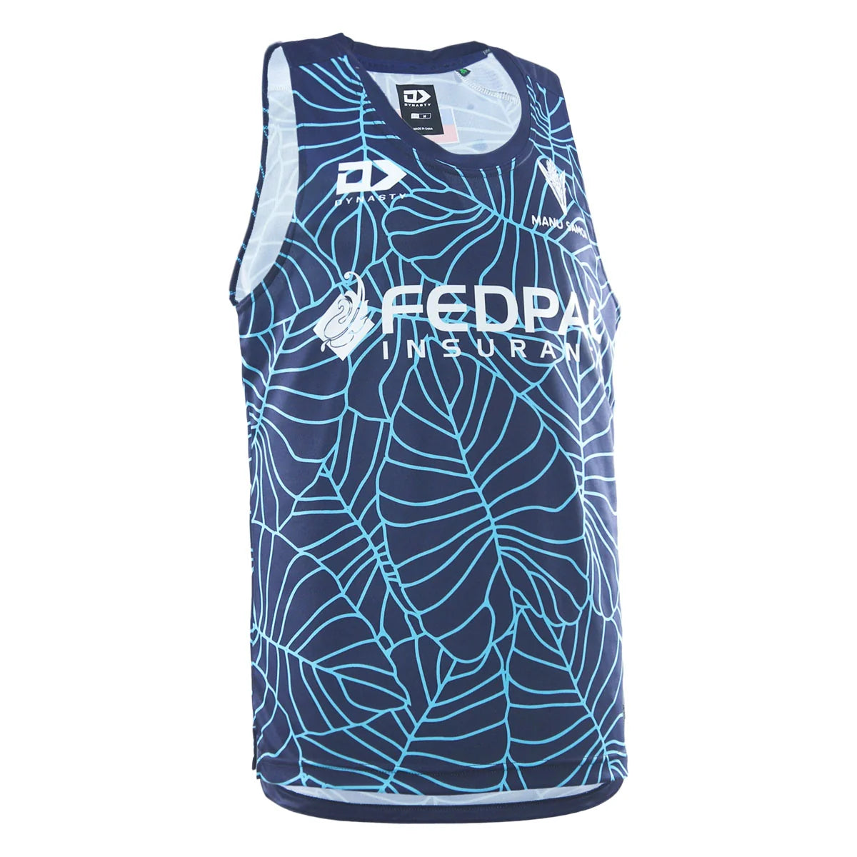 Manu Samoa Training Singlet 2026 - navy