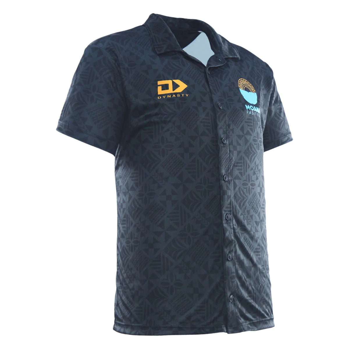 Moana Pasifika Button Up Shirt 2026 - charcoal