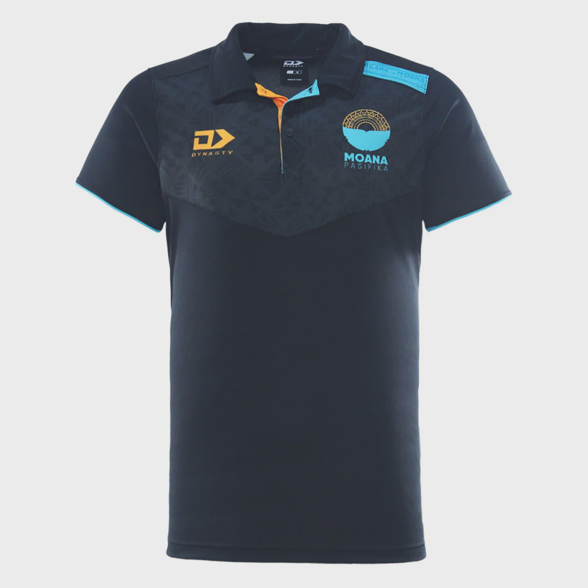 Moana Pasifika Media Polo 2026 - black