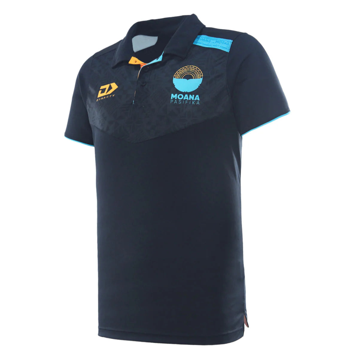 Moana Pasifika Media Polo 2026 - black