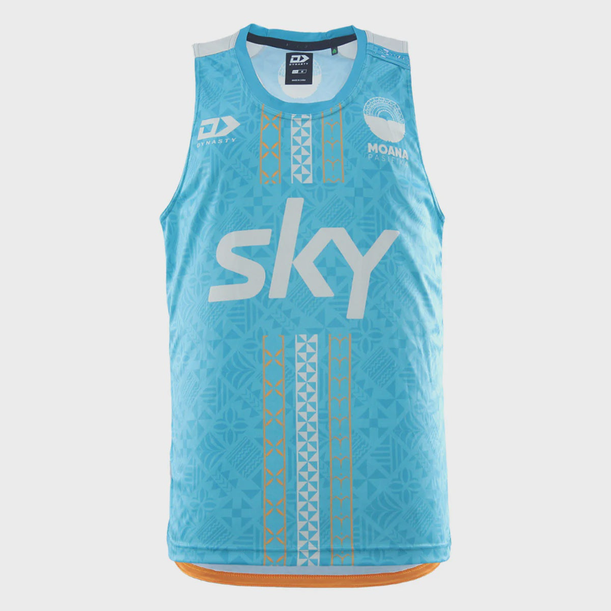 Moana Pasifika Training Singlet 2026 - teal