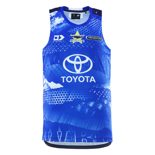 Cowboys Training Singlet 2026 - blue