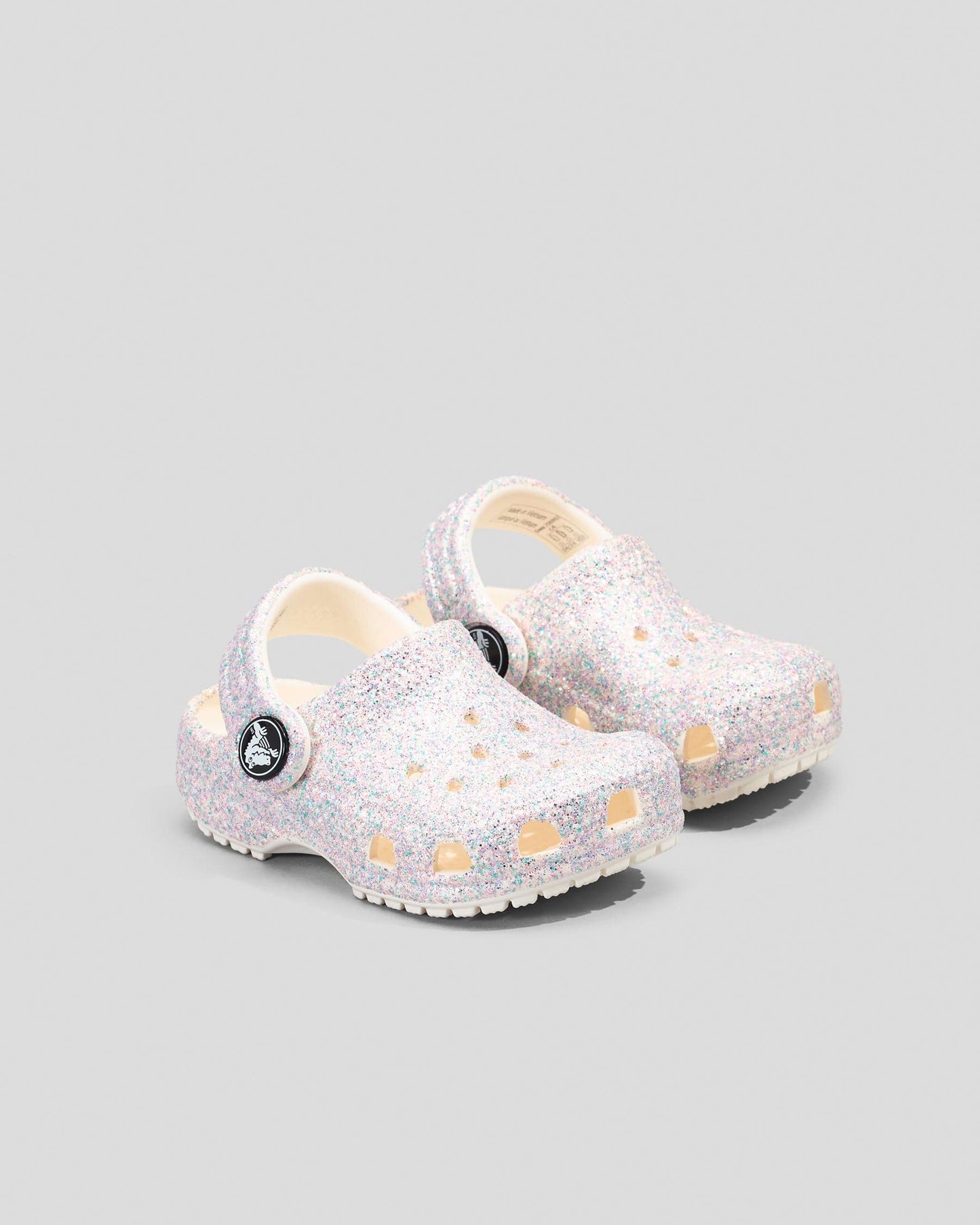 Classic Glitter Clog Toddler - mystique glitter