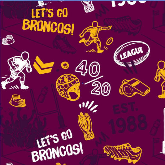 Broncos Scrambler Golf Polo