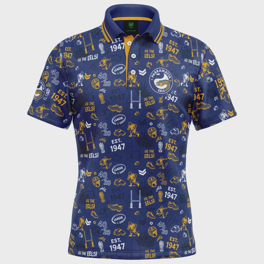 Eels Scrambler Golf Polo