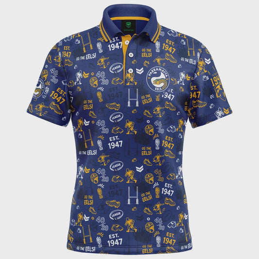 Eels Scrambler Golf Polo