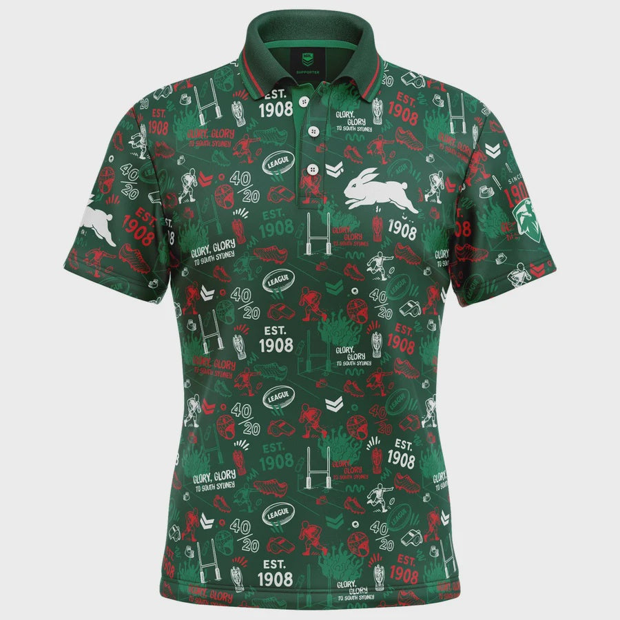 Rabbitohs Scrambler Golf Polo