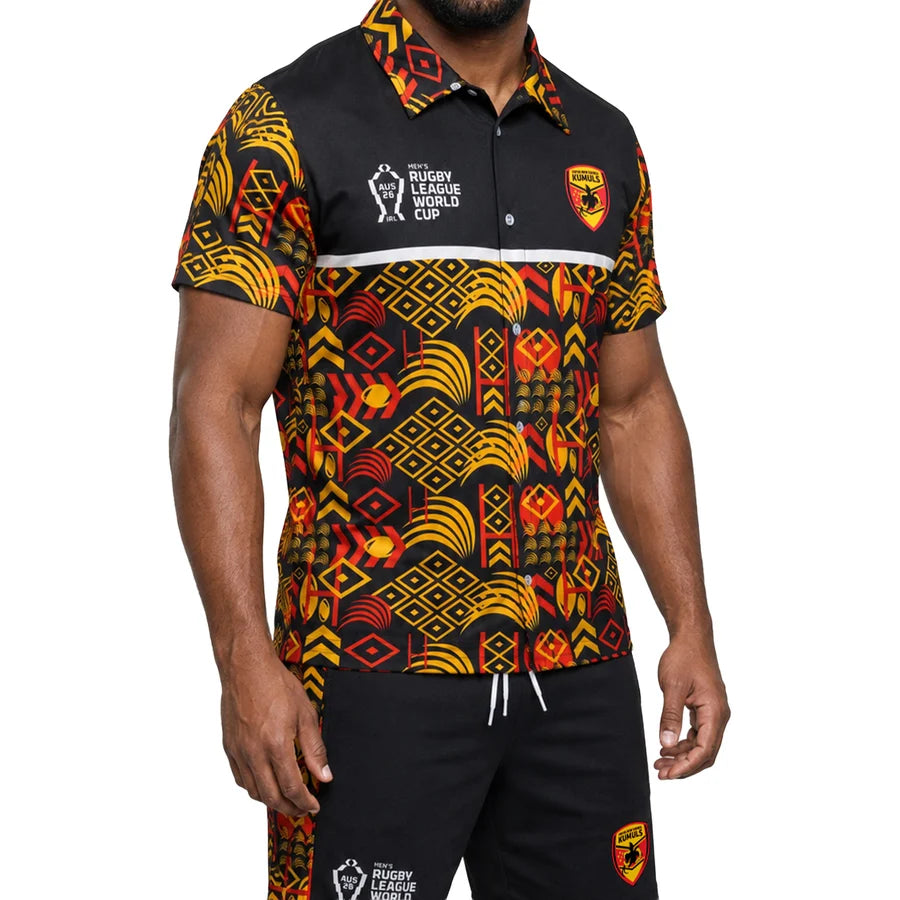 RLWC26 Papua New Guinea Hawaiian Shirt