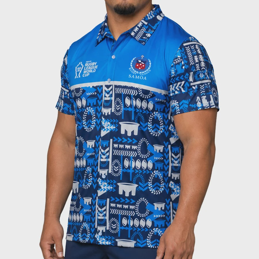RLWC26 Samoa Hawaiian Shirt