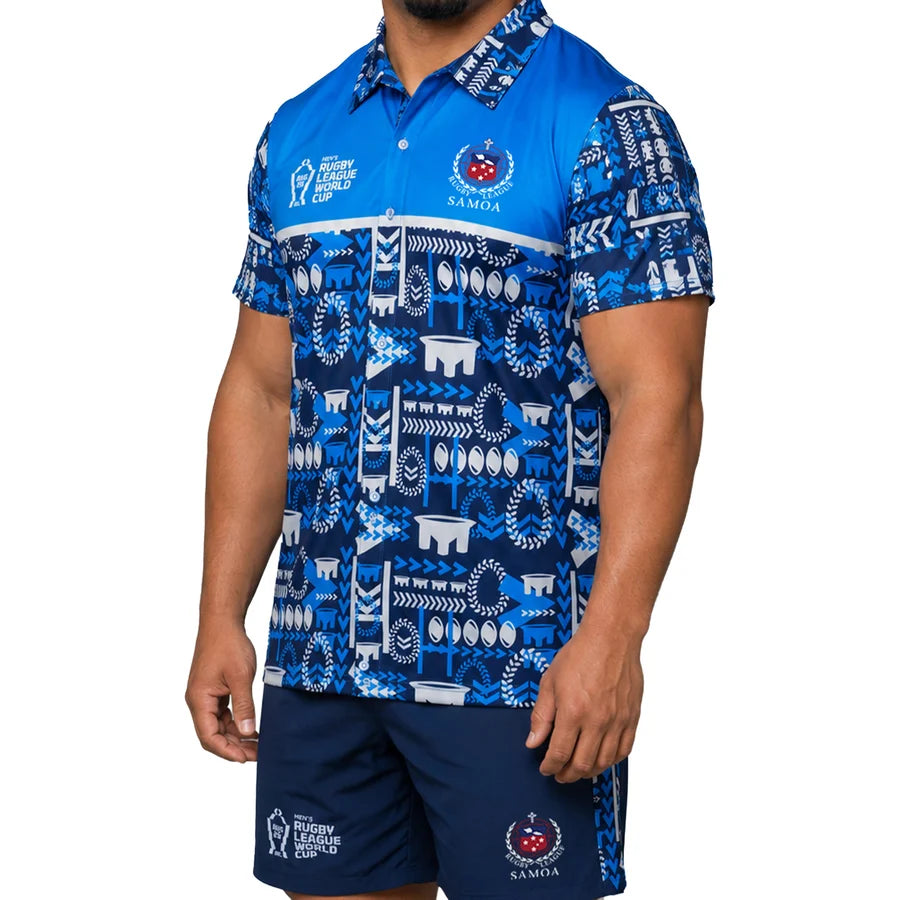 RLWC26 Samoa Hawaiian Shirt