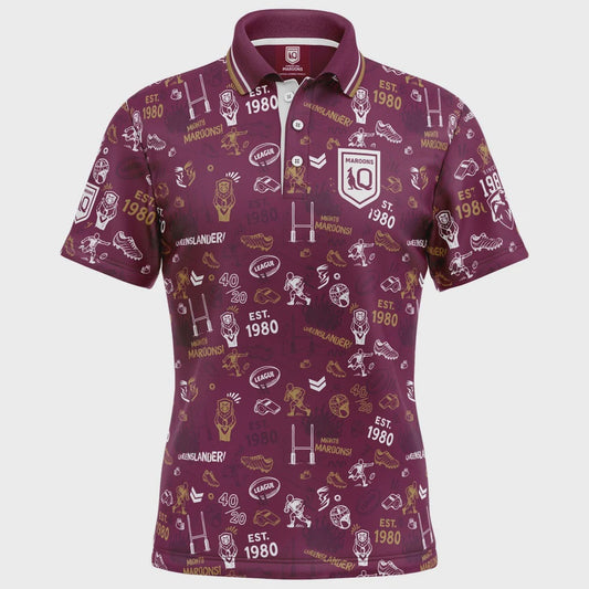 SOO QLD Scrambler Golf Polo