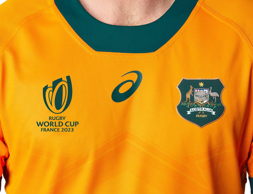 Wallabies RWC Rep Home Jersey 2023-The Rugby Shop Darwin