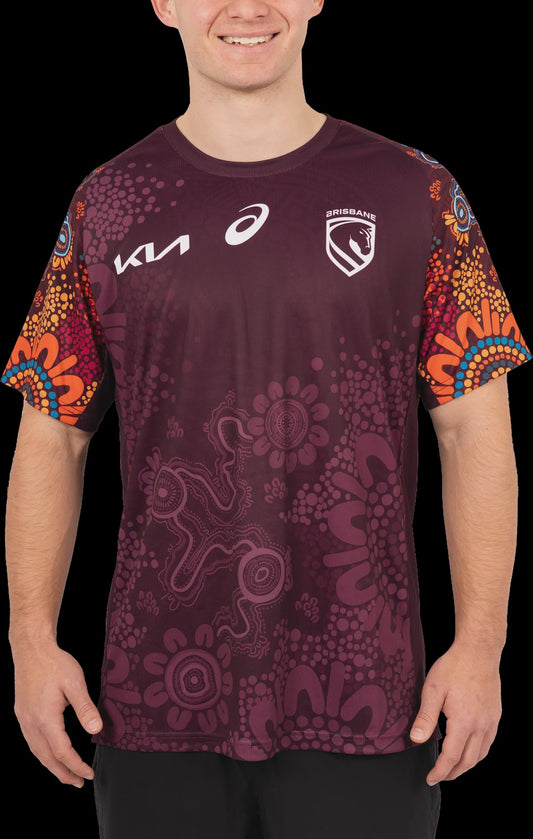 Broncos Indigenous Run Out Tee 2026