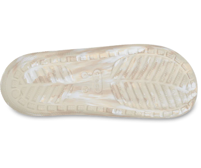 Classic Marbled Slide - bone/multi