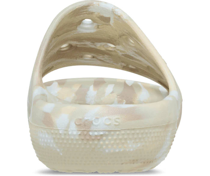 Classic Marbled Slide - bone/multi