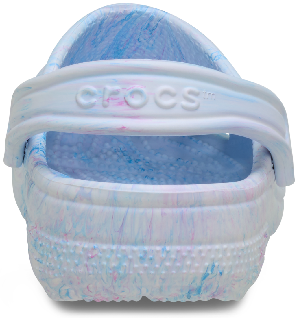 Classic Watercolor Marbled Clog - blue/multi