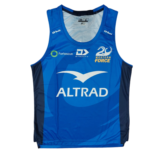 Western Force Training Singlet 2025 - blue