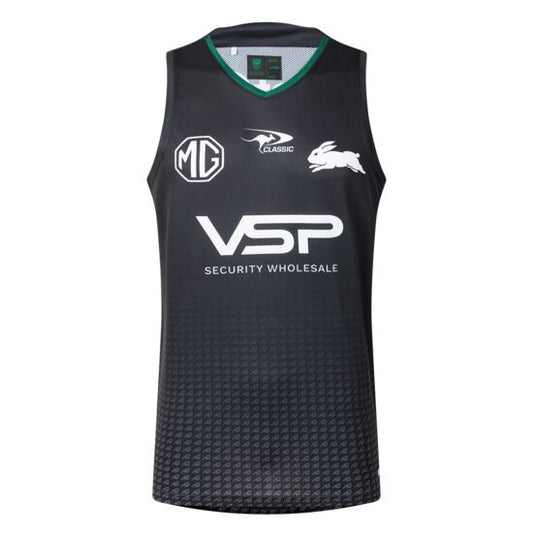 Rabbitohs Pro Training Singlet 2025 - black