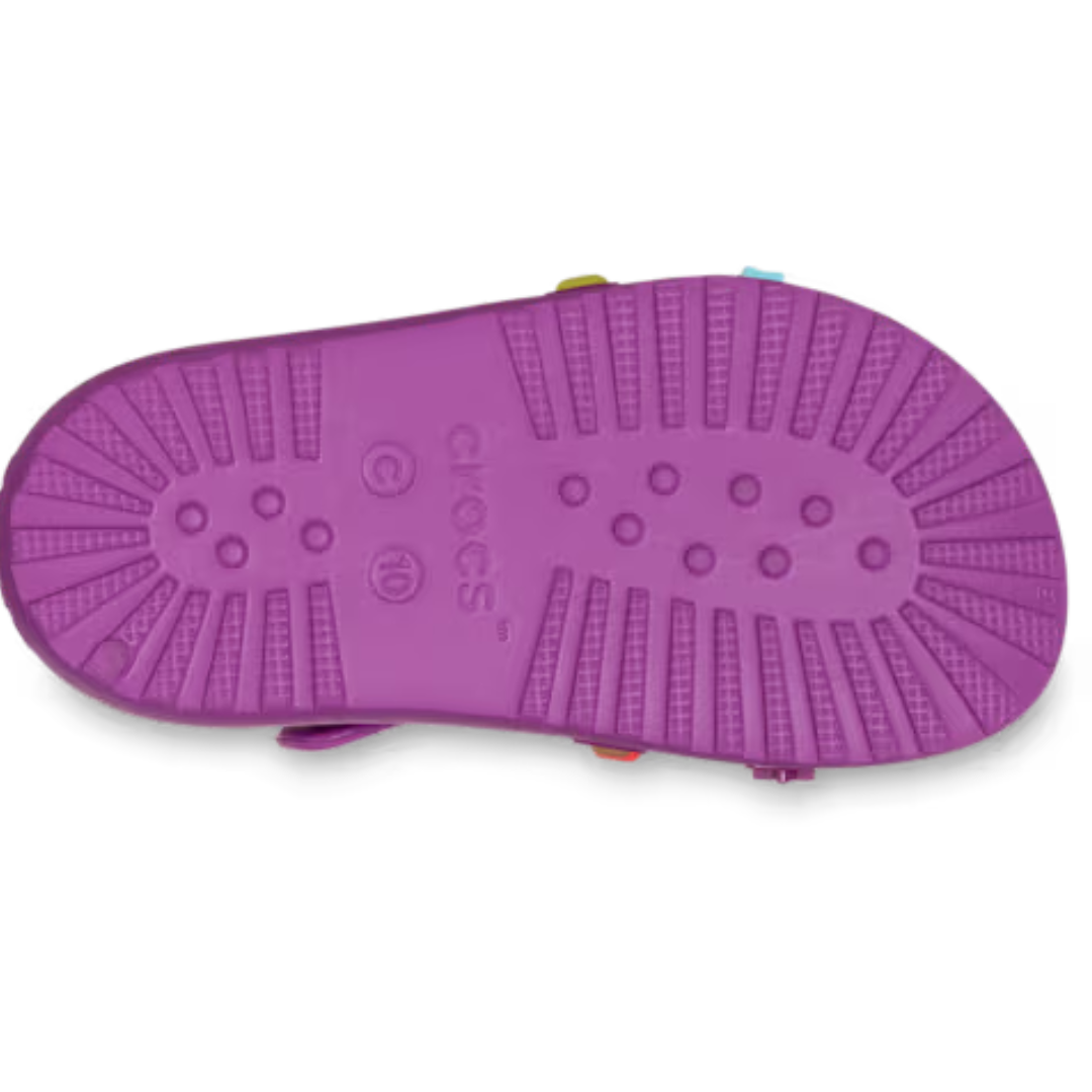 Classic Beaded Fisherman Sandal Toddler - grapeberry